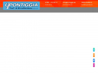 pontiggia.de Webseite Vorschau