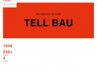 tellbau.de Webseite Vorschau