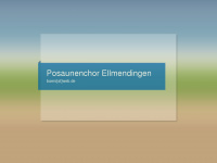 posaunenchor-ellmendingen.de Webseite Vorschau
