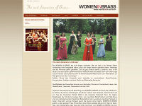 womeninbrass.com Webseite Vorschau