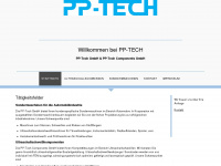 pp-tech.de Webseite Vorschau