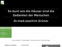 praxis-dr-gruener.de Webseite Vorschau