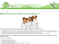 forum-impfen.de Webseite Vorschau
