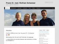 praxis-drschweizer.de Webseite Vorschau
