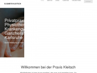 praxiskleitsch.de Webseite Vorschau