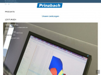 prinzbach.de Webseite Vorschau