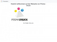 prismadruck.com Webseite Vorschau