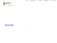 proeco-umweltplanung.de Webseite Vorschau