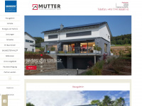 projektbau-mutter.de Webseite Vorschau