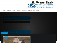 pross-gmbh.de Webseite Vorschau