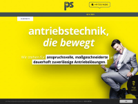 ps-antriebstechnik.de Webseite Vorschau