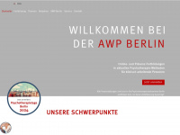 awp-berlin-online.de Webseite Vorschau