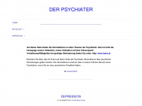 psychiater.at Webseite Vorschau