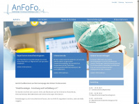 anfofo.de Webseite Vorschau