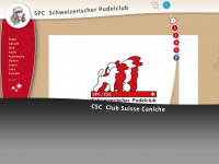 pudel-spc.ch Webseite Vorschau