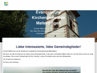 ev-kirche-malterdingen.de Webseite Vorschau