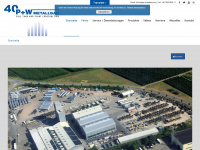 pw-metallbau.de Webseite Vorschau