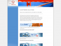 q-software-solutions.de Webseite Vorschau