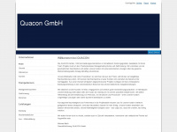quacon.de Webseite Vorschau