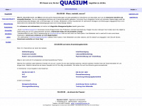 quasium.de Webseite Vorschau