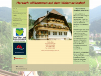 weismartinshof.de Webseite Vorschau