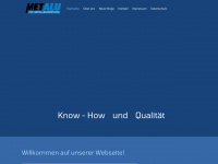 metalu.de Webseite Vorschau