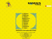 radhaus-freiburg.de Webseite Vorschau