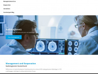 radiologienetz.de Webseite Vorschau