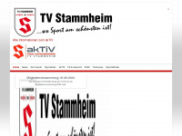 tv-stammheim.de Webseite Vorschau