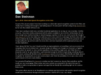 dansteinman.com Webseite Vorschau