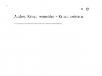 anchor.eu Webseite Vorschau
