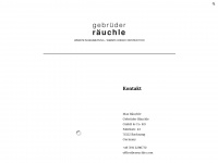 raeuchle.com Webseite Vorschau
