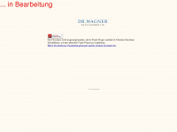 rae-wagner.com Webseite Vorschau