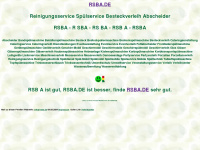 rsba.de Webseite Vorschau