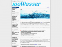 hundert-wasser.org Webseite Vorschau