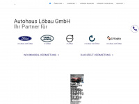 autohaus-loebau.de Webseite Vorschau