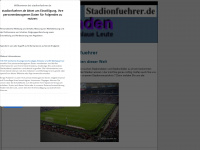 stadionfuehrer.de Webseite Vorschau