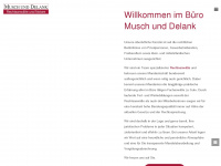 musch-delank.de Webseite Vorschau