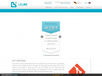 lcube-webhosting.de Webseite Vorschau