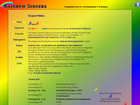 rainbow-singers-wiesloch.de Webseite Vorschau
