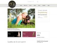 pet-fit.net Webseite Vorschau