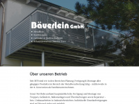baeuerlein-gmbh.de Webseite Vorschau