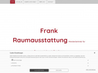 raumausstattung-frank.de Webseite Vorschau