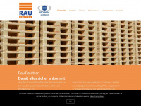 rau-paletten.de Webseite Vorschau