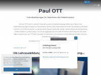 ottpaul.com Webseite Vorschau