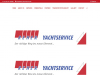 reher-yachtservice.de Webseite Vorschau