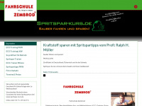 spritspar-kurs.de Webseite Vorschau