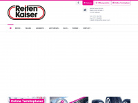 reifen-kaiser.com Webseite Vorschau