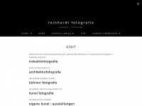 reinhardt-fotografie.de Webseite Vorschau
