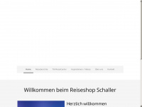 reiseshopschaller.de Webseite Vorschau